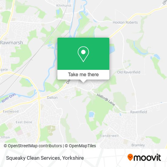 Squeaky Clean Services map