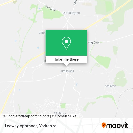 Leeway Approach map