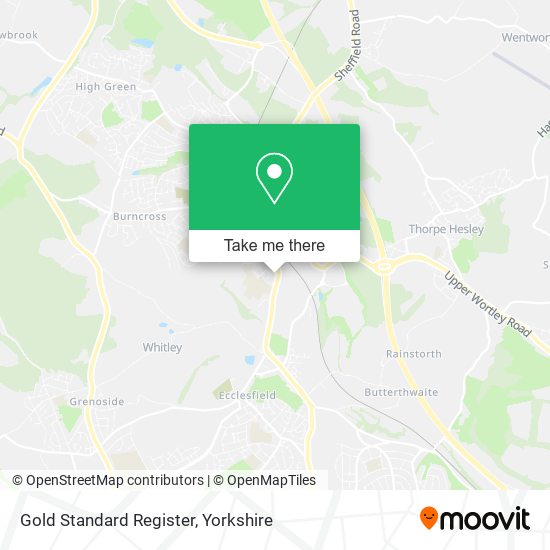 Gold Standard Register map