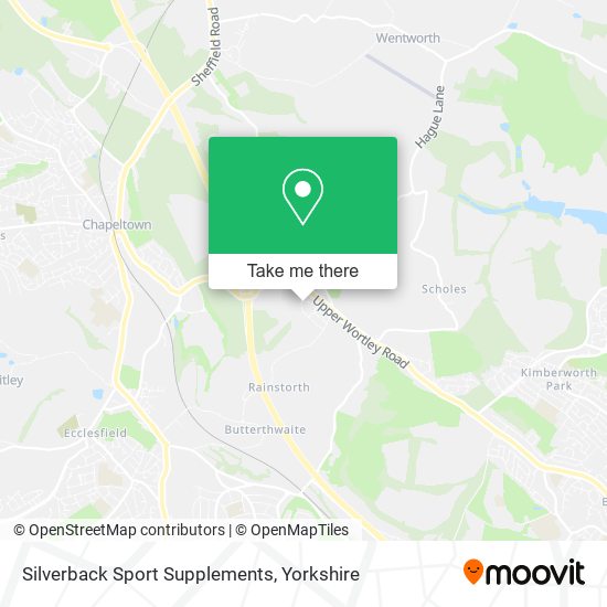 Silverback Sport Supplements map