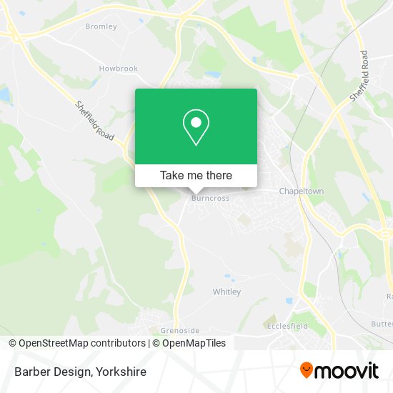 Barber Design map