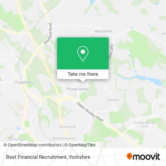 Best Financial Recruitment map
