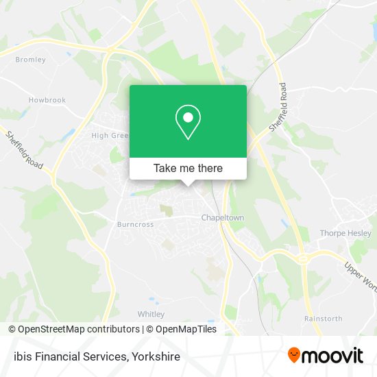 ibis Financial Services map