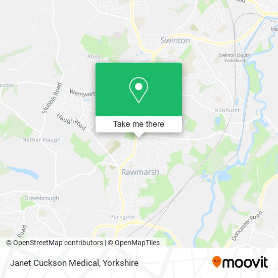 Janet Cuckson Medical map