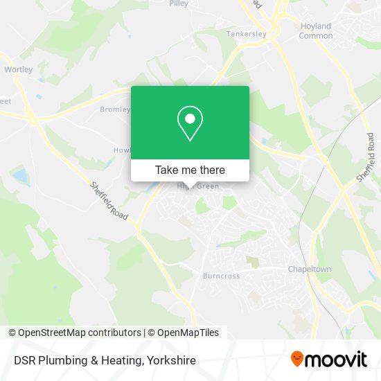 DSR Plumbing & Heating map