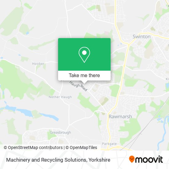Machinery and Recycling Solutions map