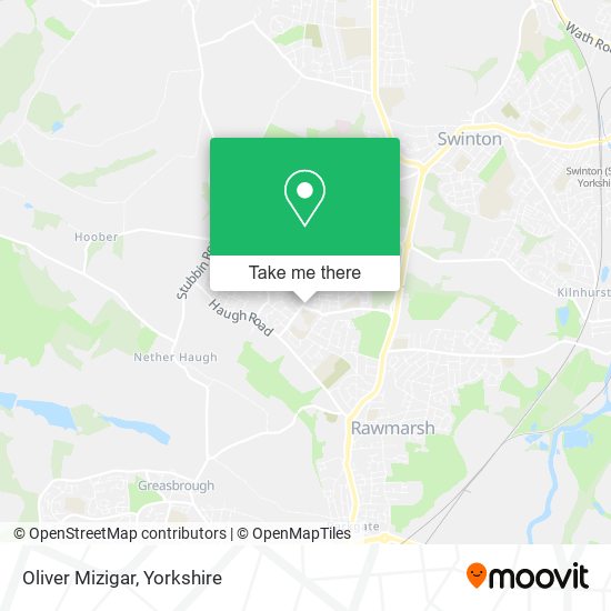 Oliver Mizigar map