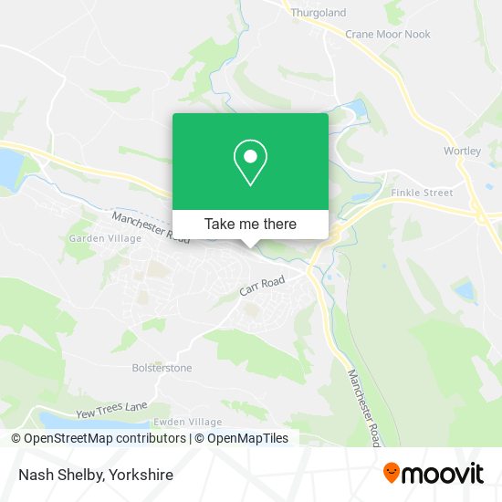 Nash Shelby map