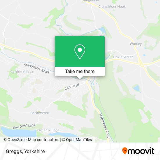 Greggs map