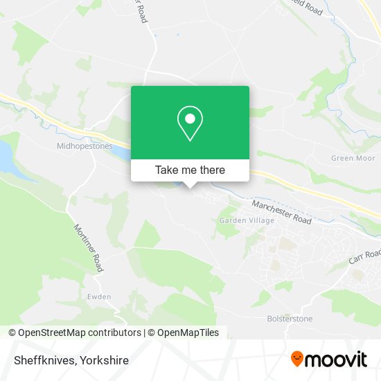 Sheffknives map