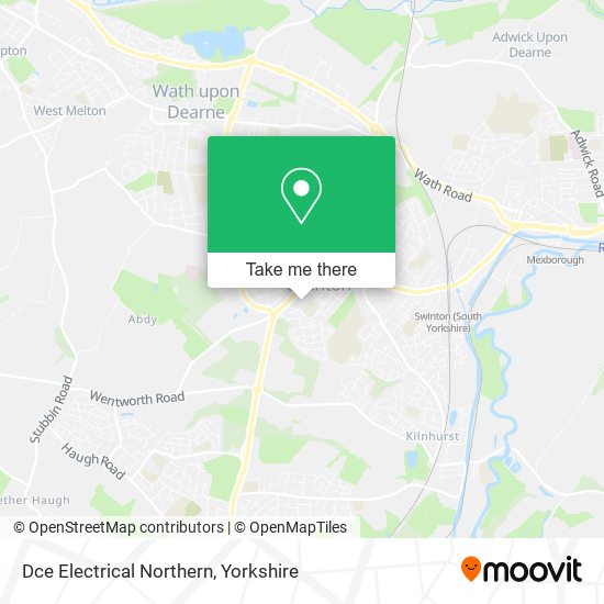 Dce Electrical Northern map