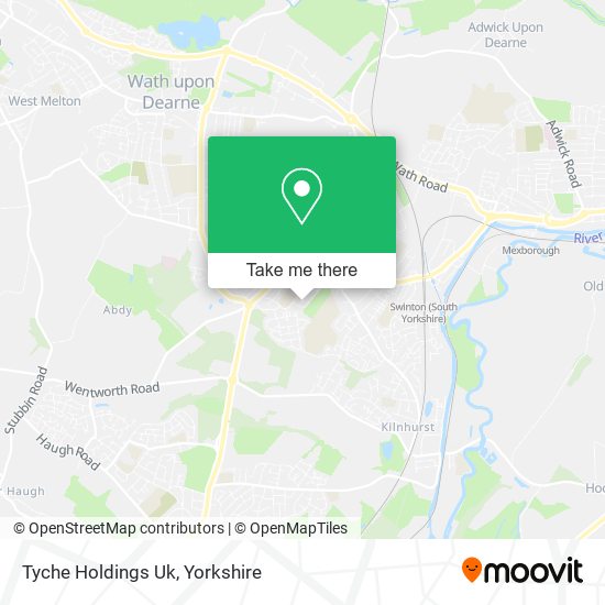 Tyche Holdings Uk map