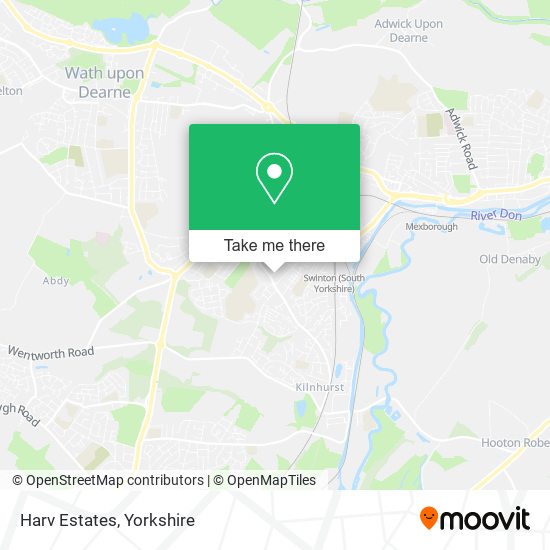 Harv Estates map