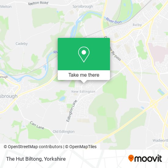 The Hut Biltong map