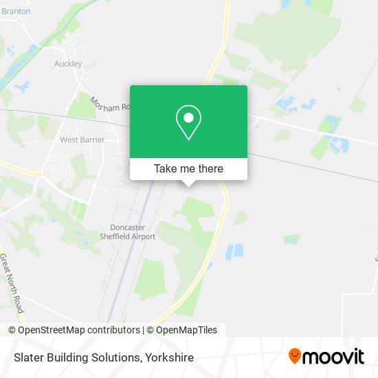 Slater Building Solutions map