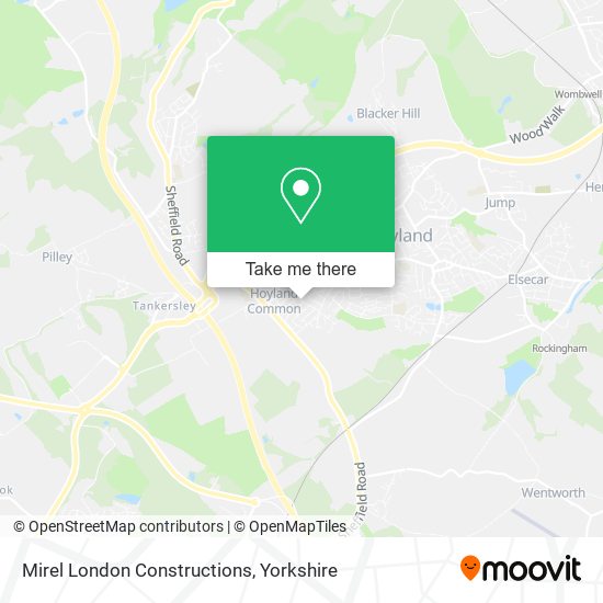 Mirel London Constructions map
