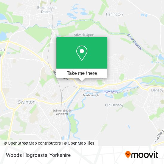 Woods Hogroasts map