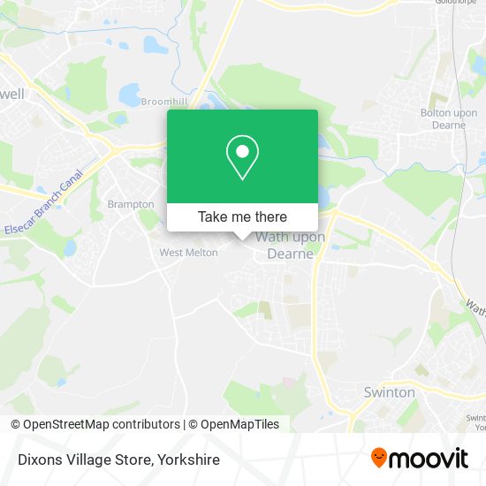 Dixons Village Store map