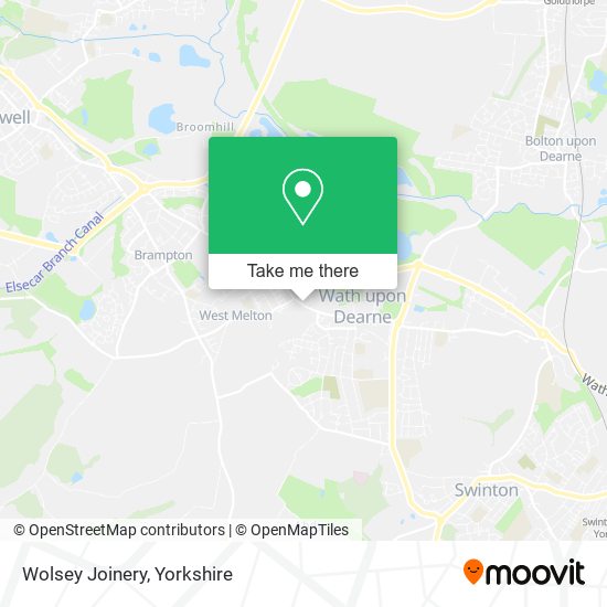 Wolsey Joinery map