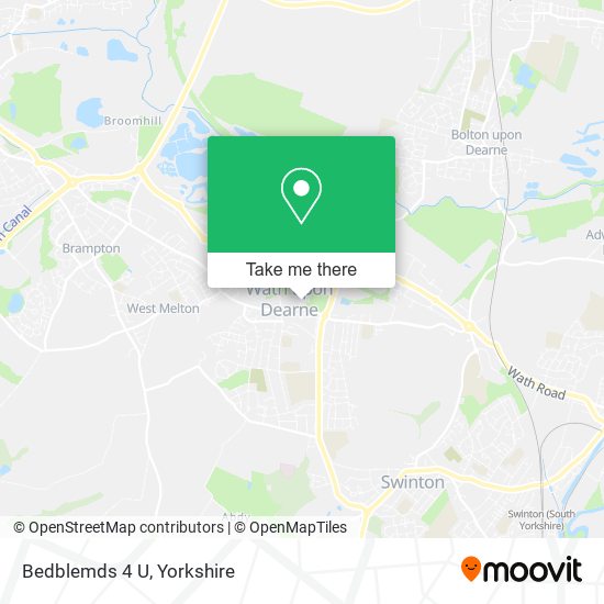 Bedblemds 4 U map