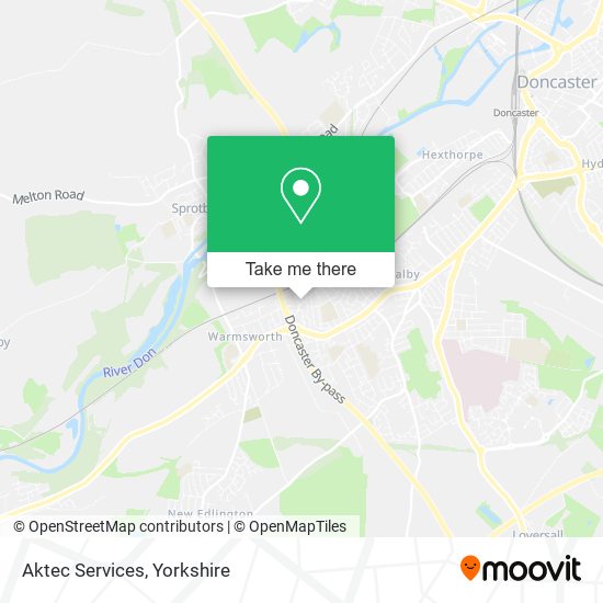Aktec Services map