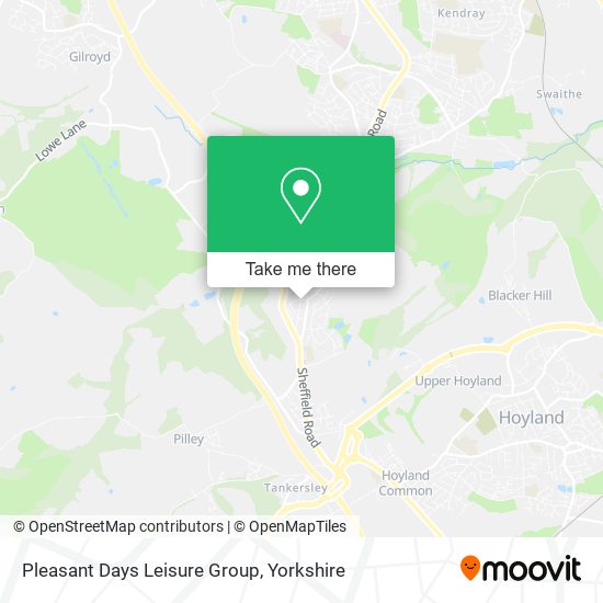 Pleasant Days Leisure Group map