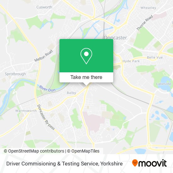 Driver Commisioning & Testing Service map
