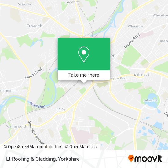 Lt Roofing & Cladding map
