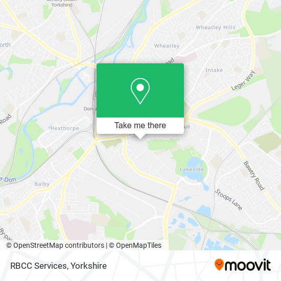 RBCC Services map