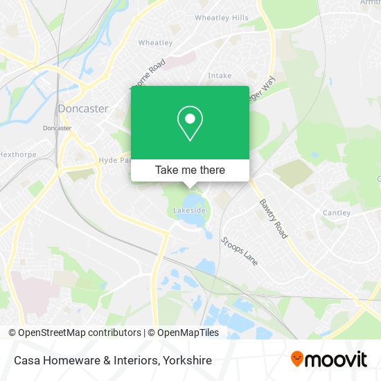 Casa Homeware & Interiors map