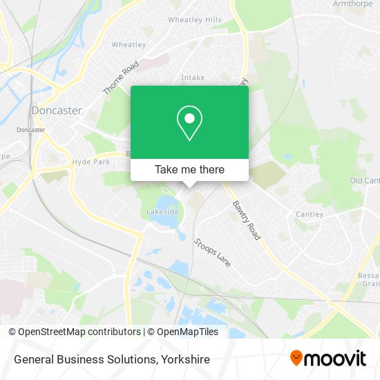 General Business Solutions map