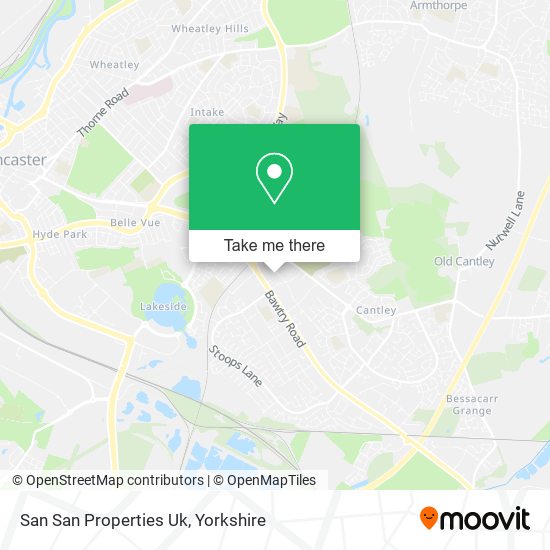 San San Properties Uk map