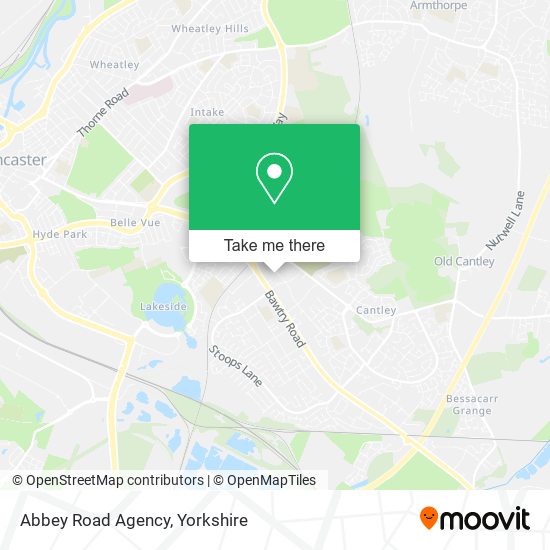 Abbey Road Agency map