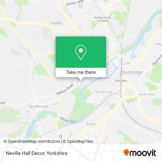 Neville Hall Decor map