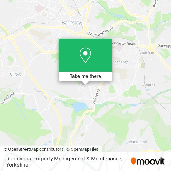 Robinsons Property Management & Maintenance map