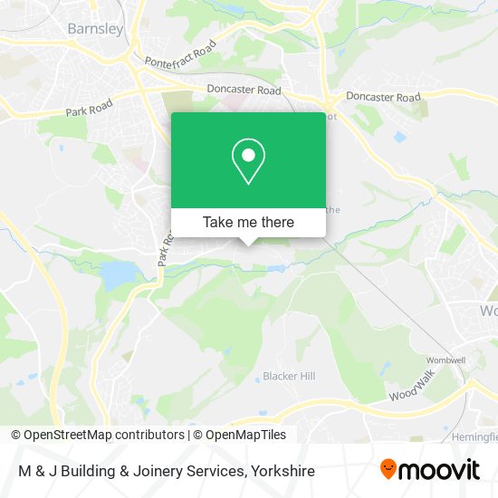 M & J Building & Joinery Services map