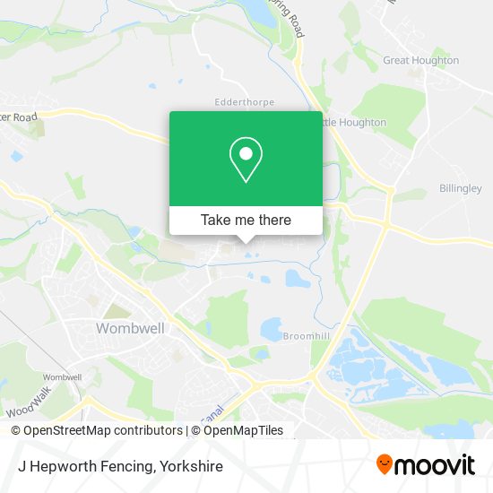 J Hepworth Fencing map