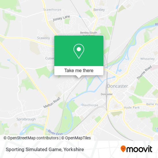 Sporting Simulated Game map