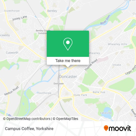 Campus Coffee map