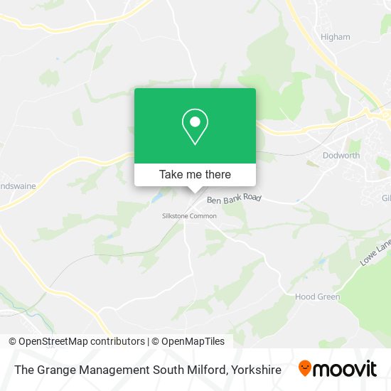 The Grange Management South Milford map