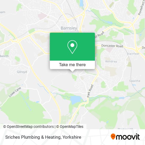 Sriches Plumbing & Heating map