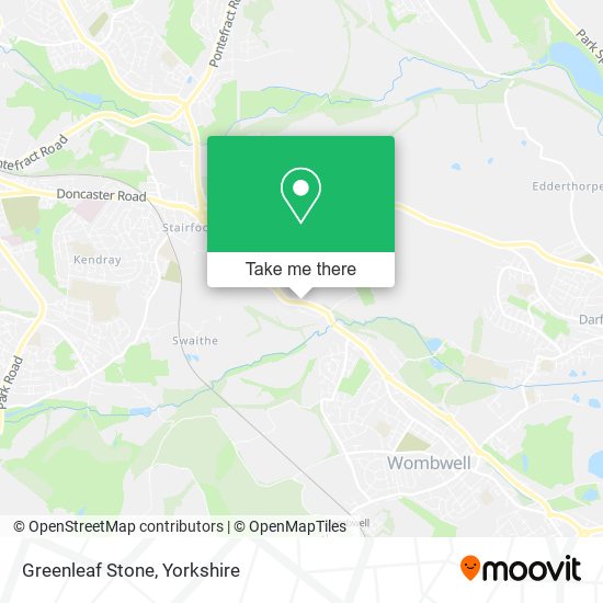Greenleaf Stone map