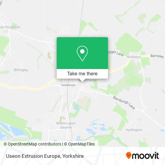 Useon Extrusion Europe map