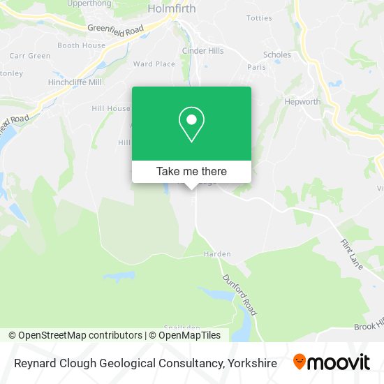 Reynard Clough Geological Consultancy map