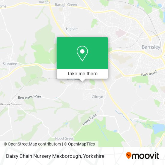 Daisy Chain Nursery Mexborough map