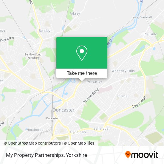 My Property Partnerships map