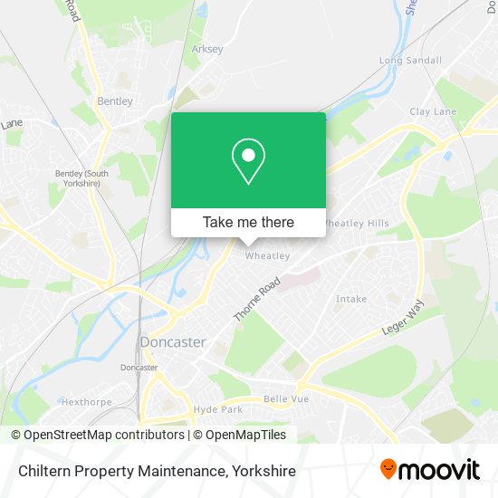 Chiltern Property Maintenance map