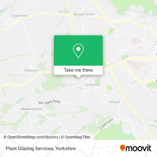 Plant Glazing Services map