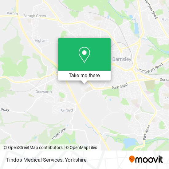 Tindos Medical Services map