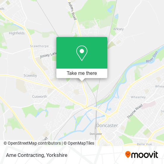 Ame Contracting map